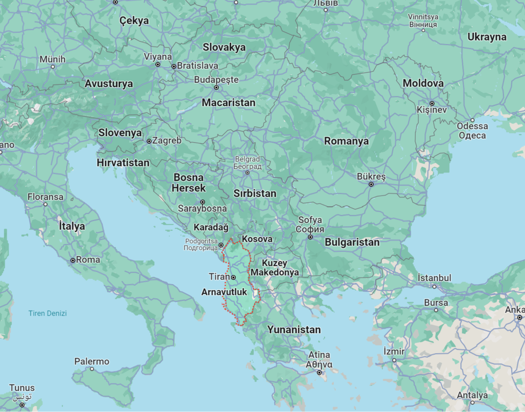 Albenia_map
